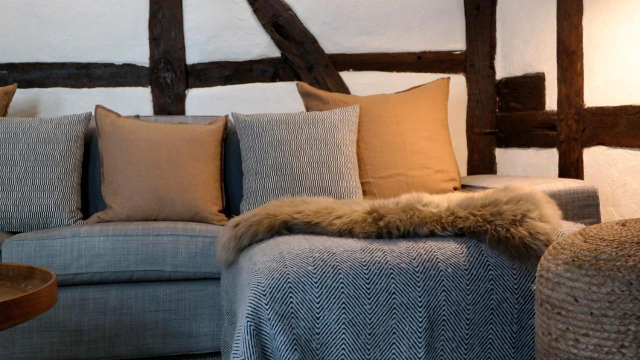 Holiday House Burgblick1 With Terrace - Vosproperties Monschau Bagian luar foto