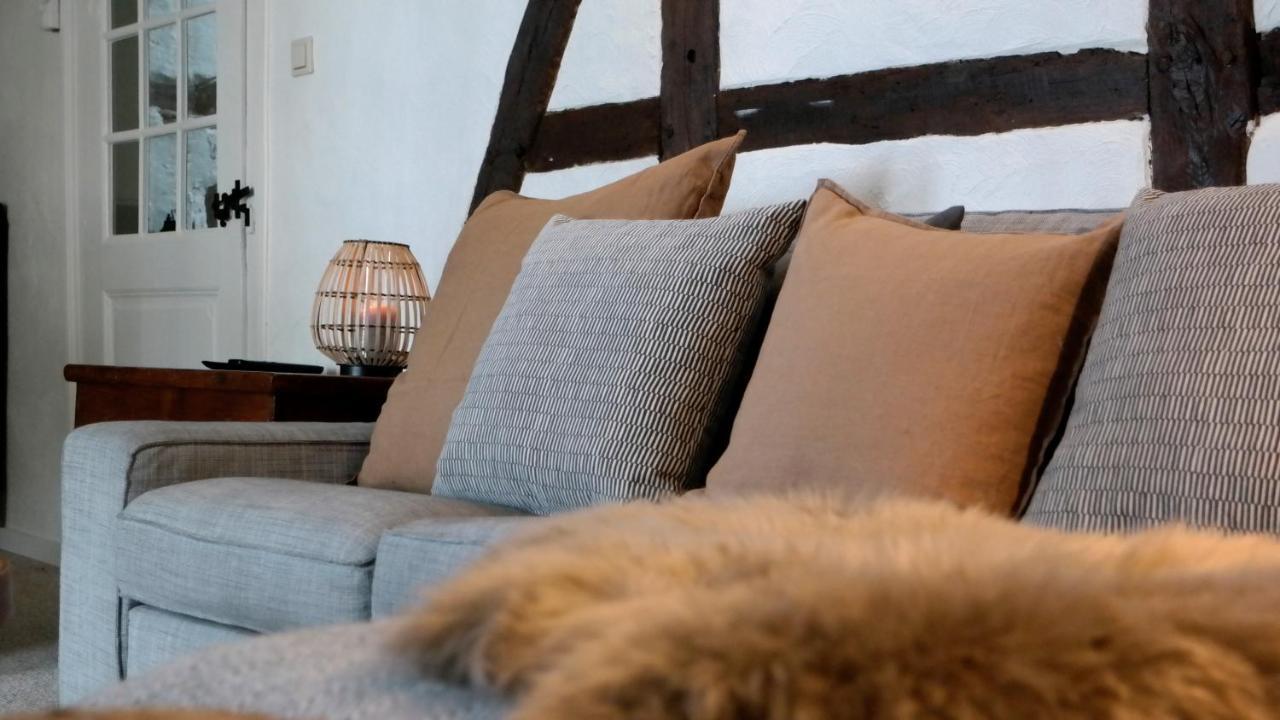 Holiday House Burgblick1 With Terrace - Vosproperties Monschau Bagian luar foto